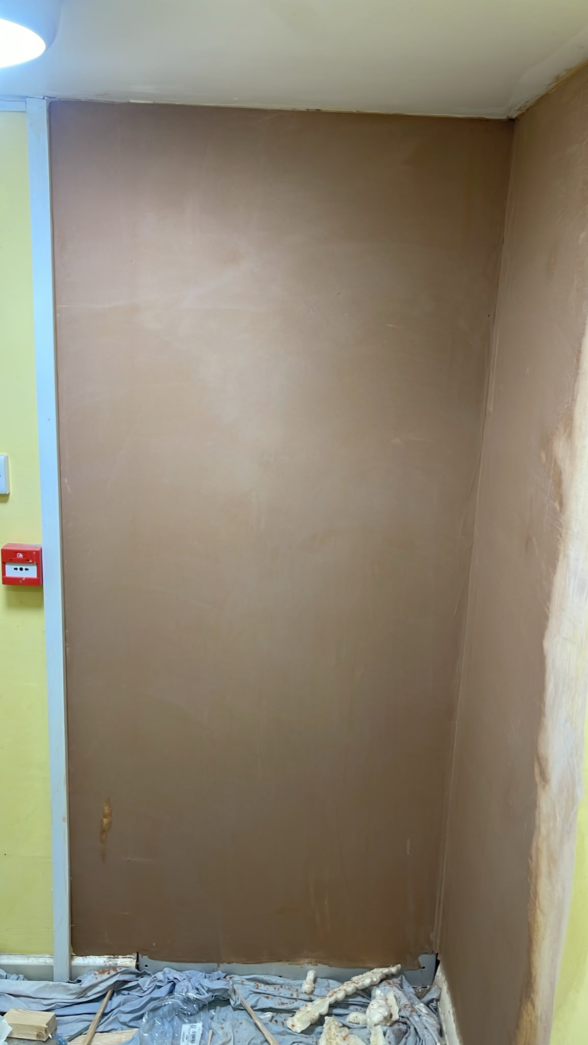 Blocked up doorway