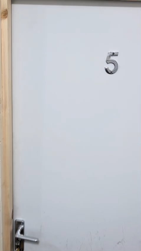 Flat 5 entrance door
