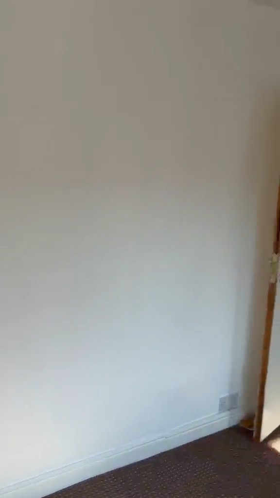 Wall painted and made good